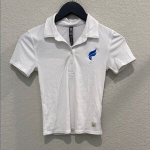 Vuori White Polo Shirt XS with logo